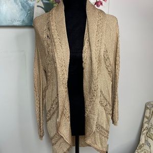Alfani gold sweater